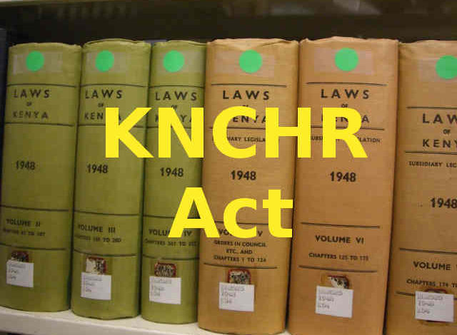 Photo of Kenya National Commission on Human Rights Act