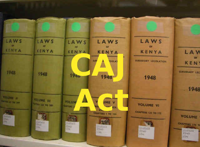 Photo of CAJ Act – Commission on Administrative Justice Act
