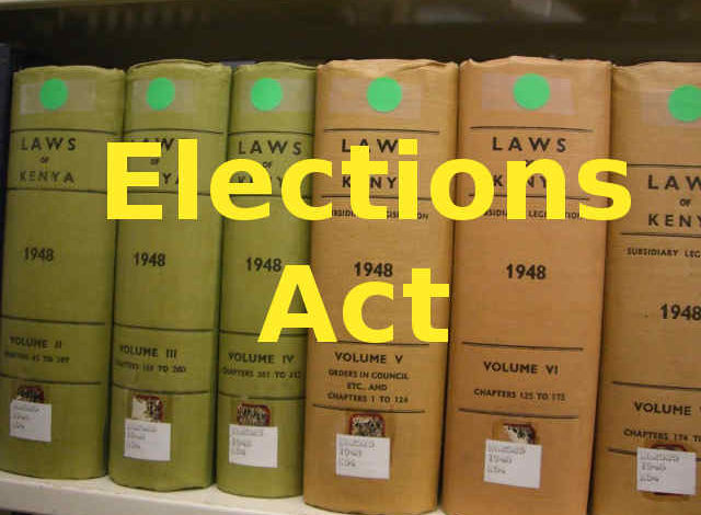 Photo of Elections Act