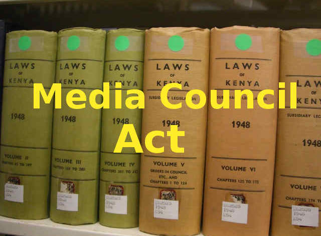 Photo of Media Council Act, 2013