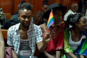 enyan-LGBT-activists-attend-a-court-hearing-in-Nairobi-on-February 20. File photo courtesy Star Newspaper